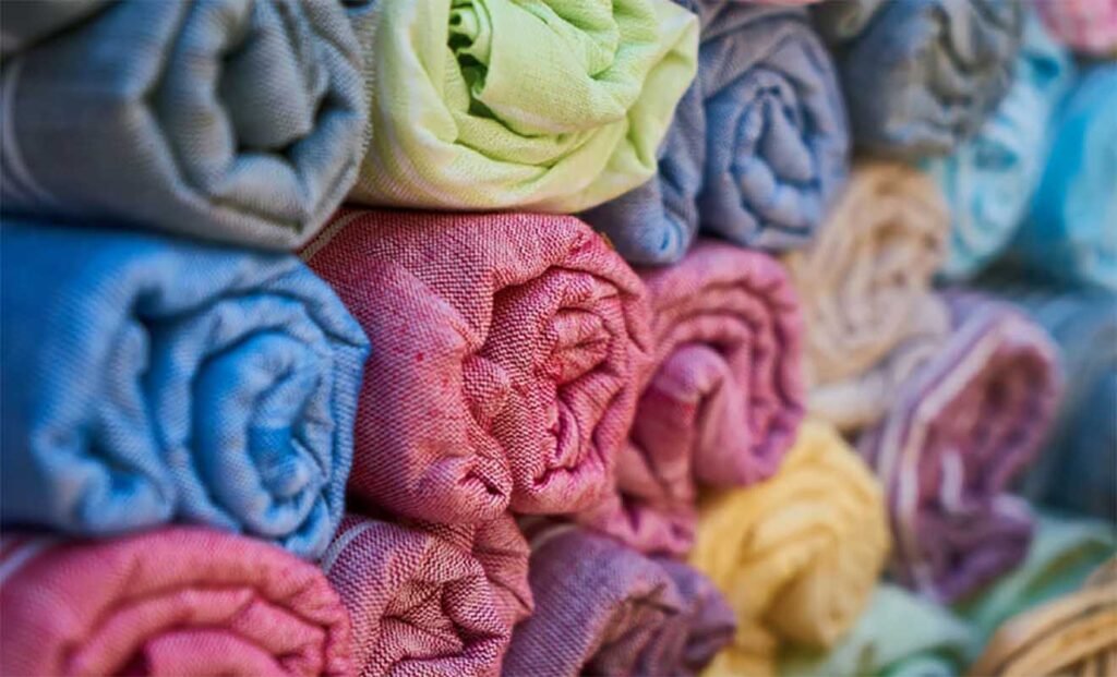 Tessuti colorati